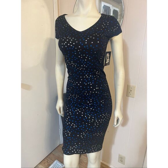 NWT Marilyn Monroe Stars up in the Sky BodyCon Dress S - Picture 2 of 10
